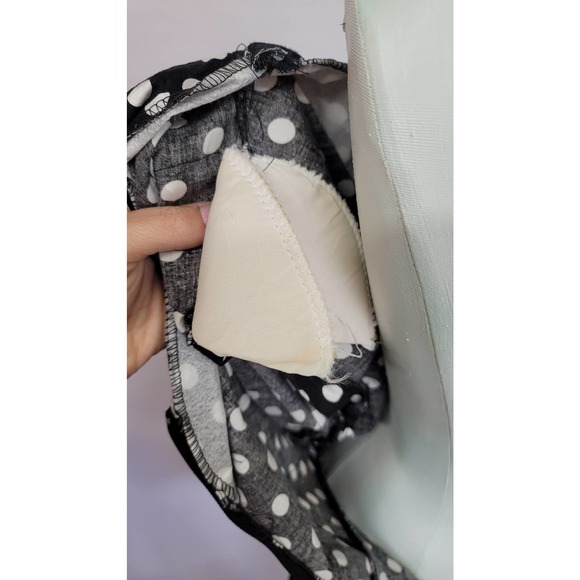 vintage 90s Jamie polka dot dress XS/S - Picture 5 of 5